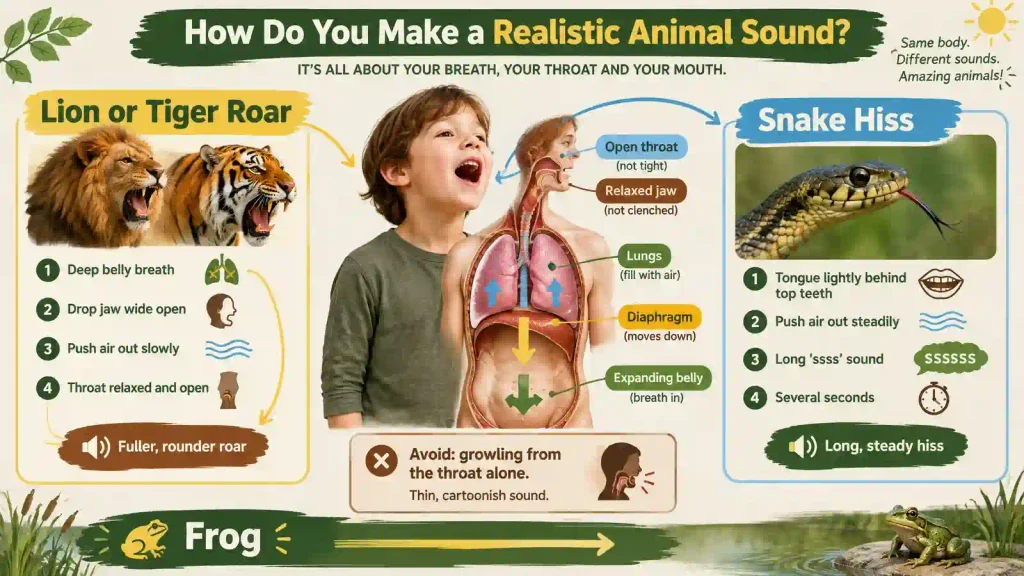 How to Mimic Animal Sounds for Kids 7 How Do You Make a Realistic Animal Sound?