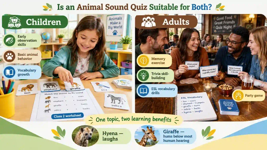 Learning Animal Sounds Matters